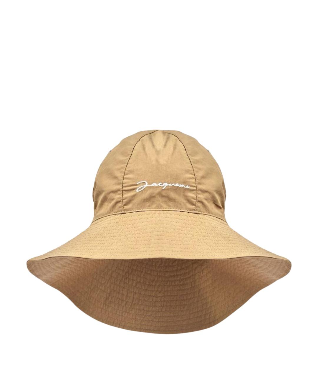 JACQUEMUS Бежевая панама, фото 1