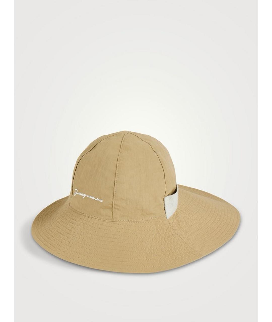 JACQUEMUS Бежевая панама, фото 2