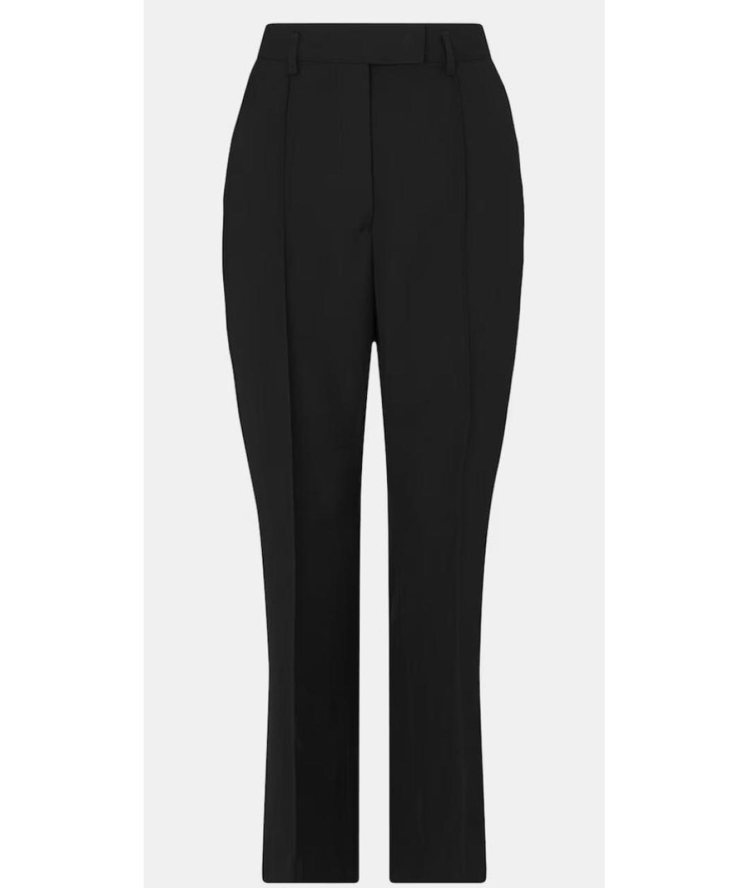 ACNE STUDIOS Черные шерстяные брюки широкие, фото 9