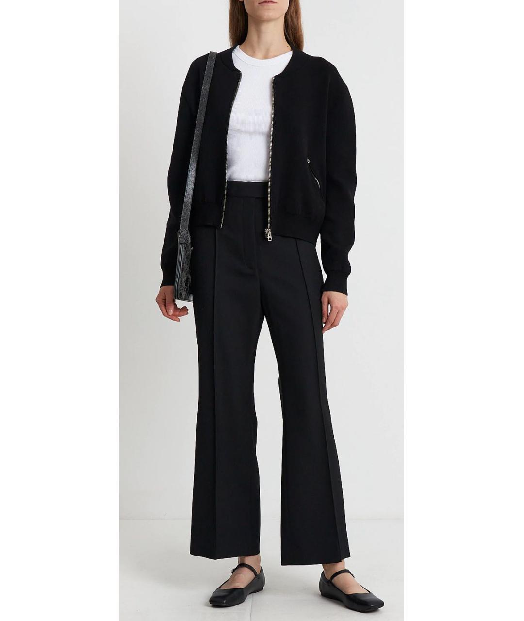 ACNE STUDIOS Черные шерстяные брюки широкие, фото 5