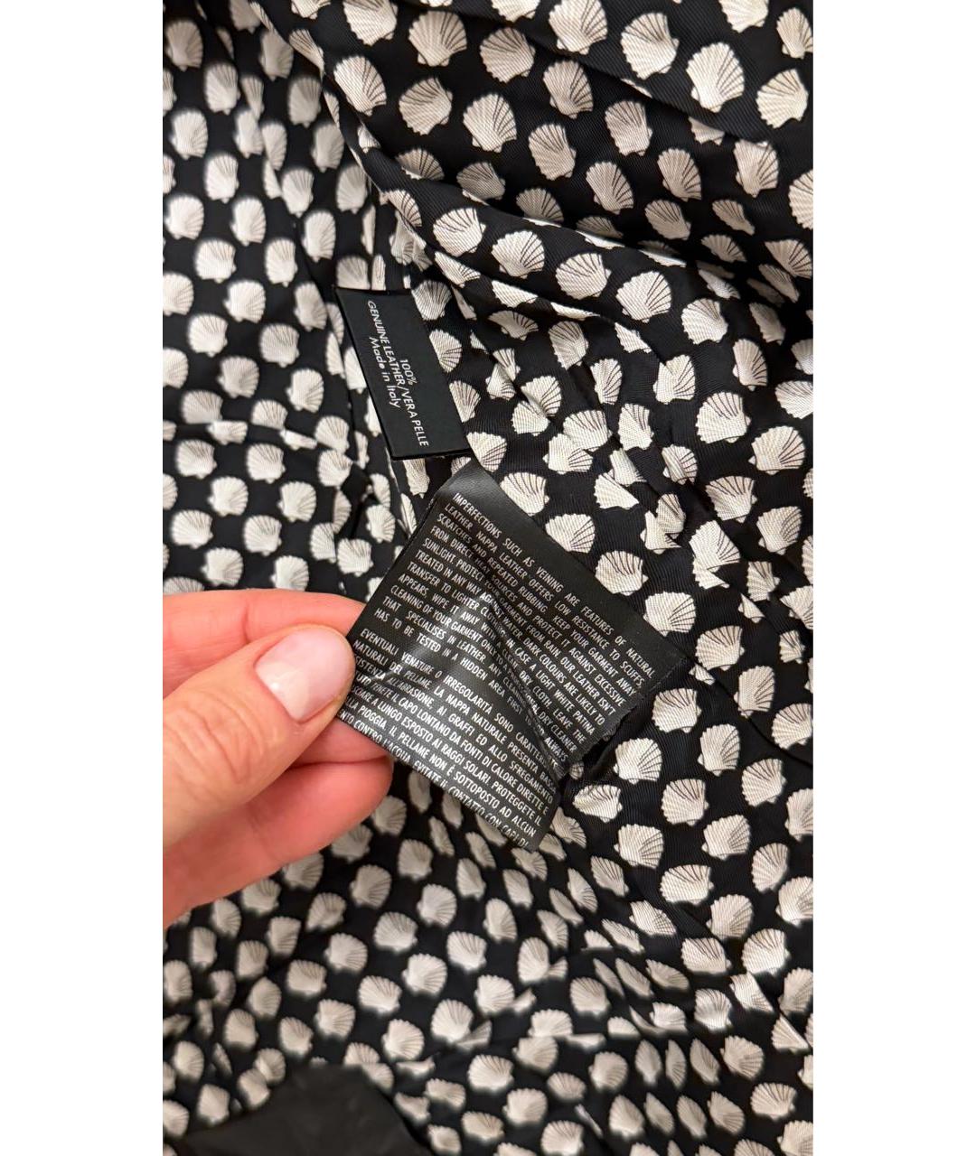 GUCCI Черный кожаный жакет/пиджак, фото 6