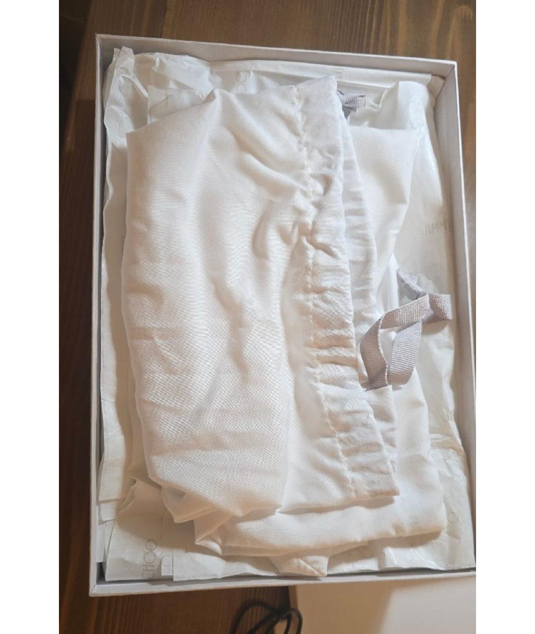 JIMMY CHOO Бежевые кожаные туфли, фото 7