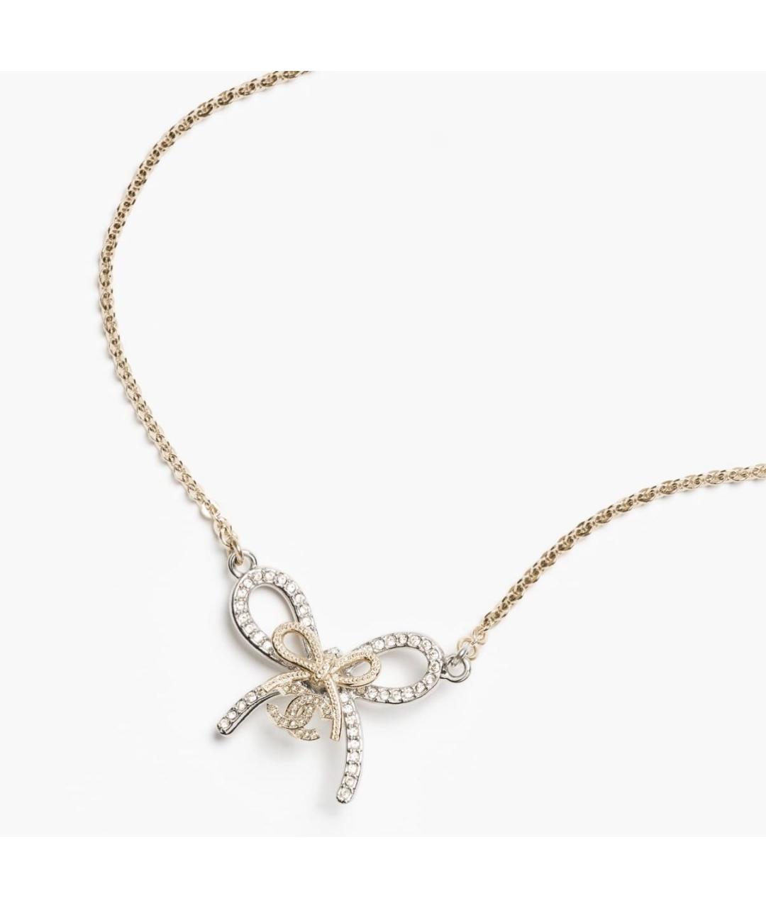 CHANEL Золотая металлическая подвеска, фото 3