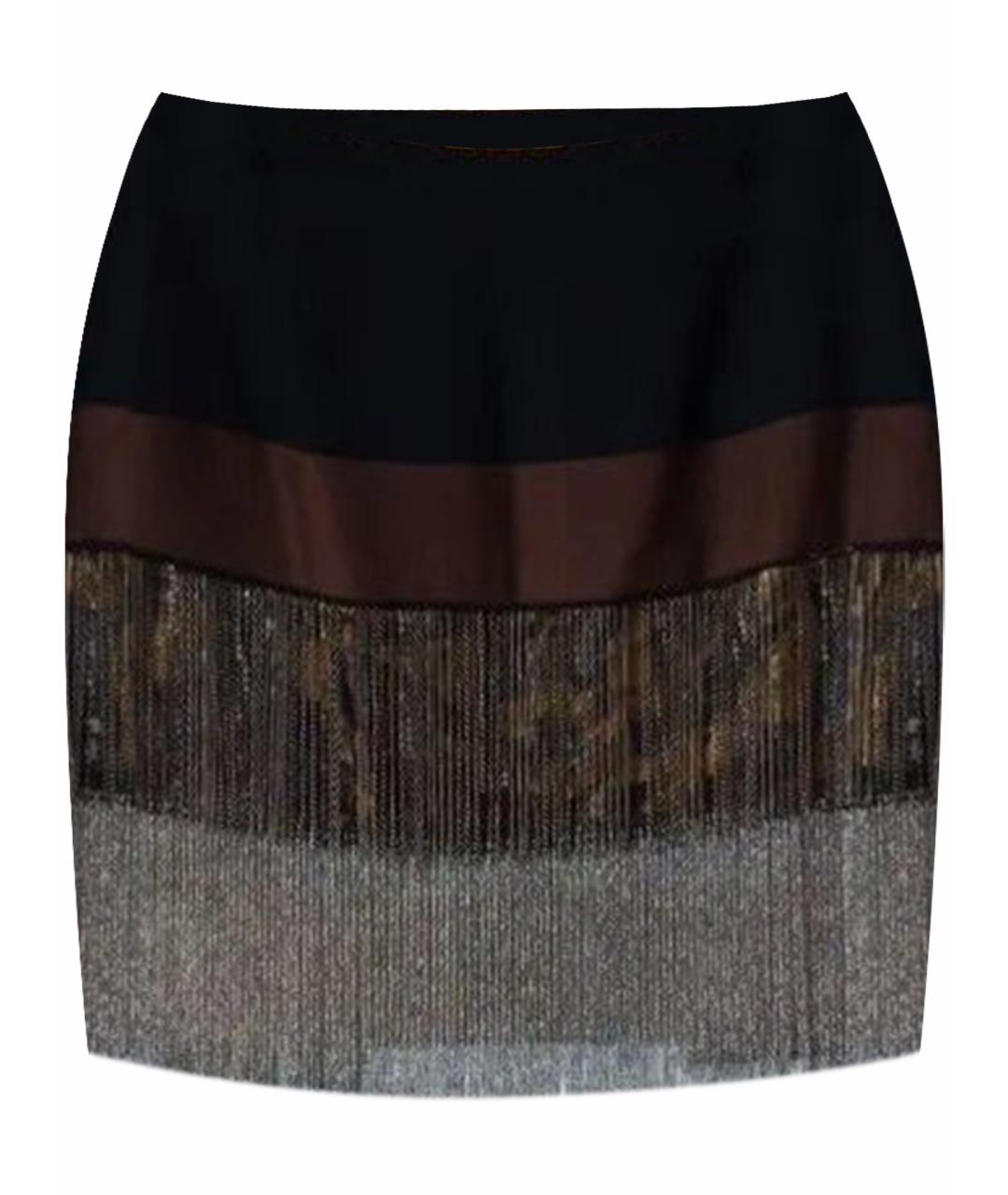 BADGLEY MISCHKA Мульти синтетическая юбка мини, фото 1