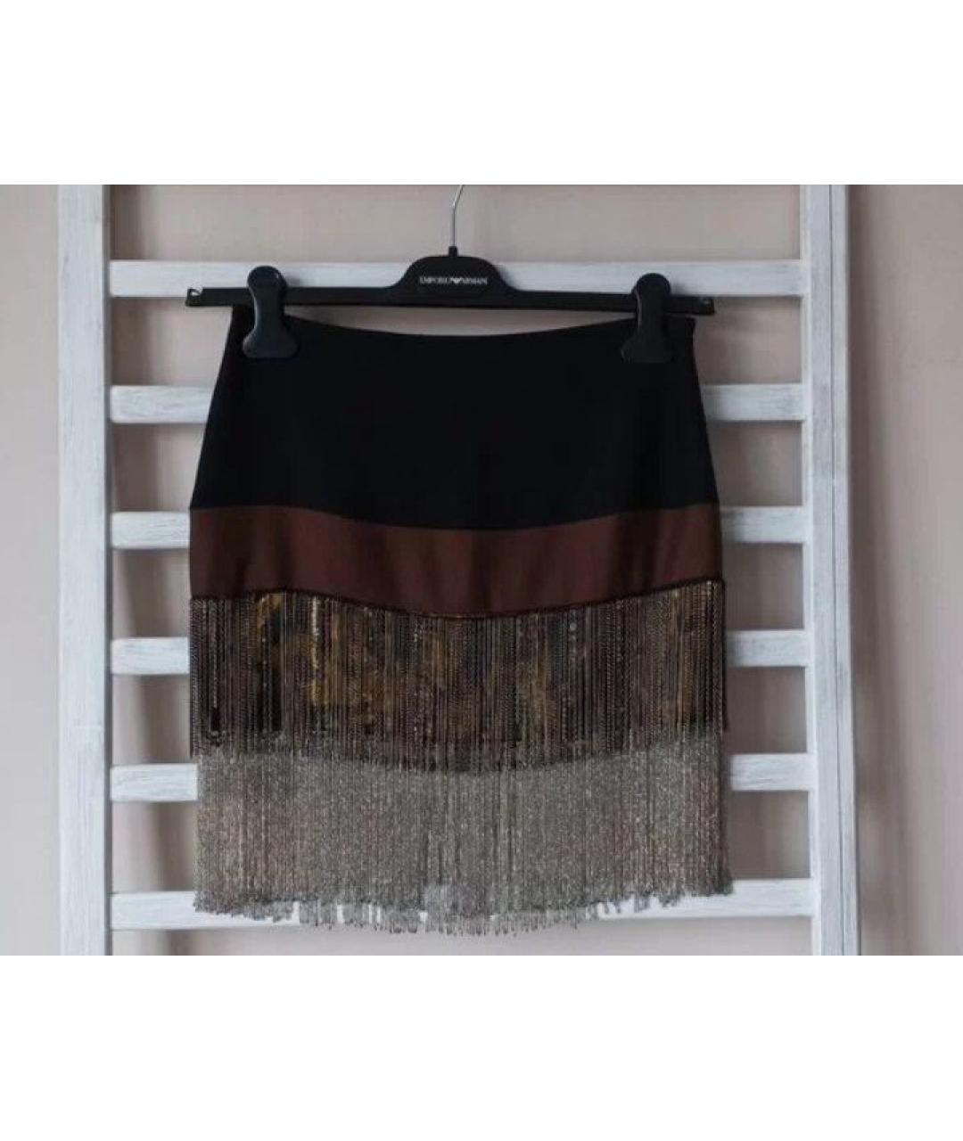 BADGLEY MISCHKA Мульти синтетическая юбка мини, фото 2