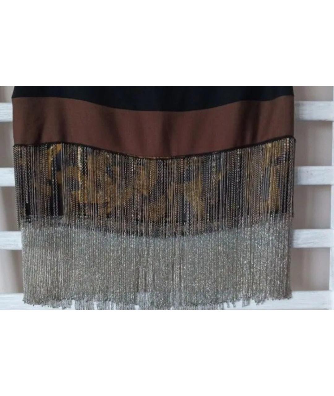 BADGLEY MISCHKA Мульти синтетическая юбка мини, фото 4