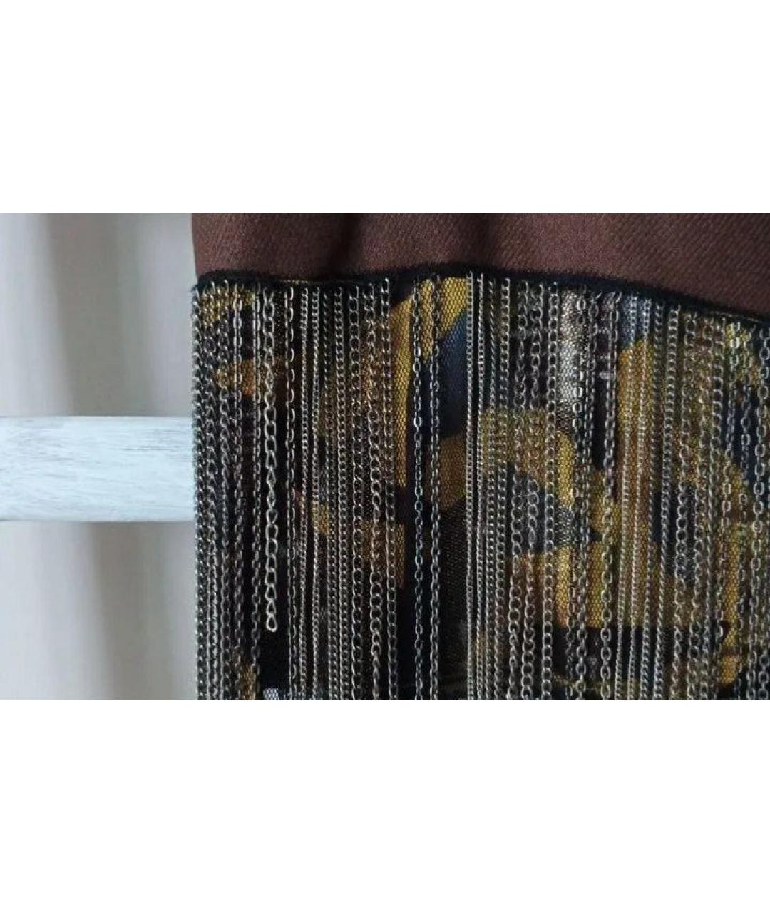 BADGLEY MISCHKA Мульти синтетическая юбка мини, фото 6