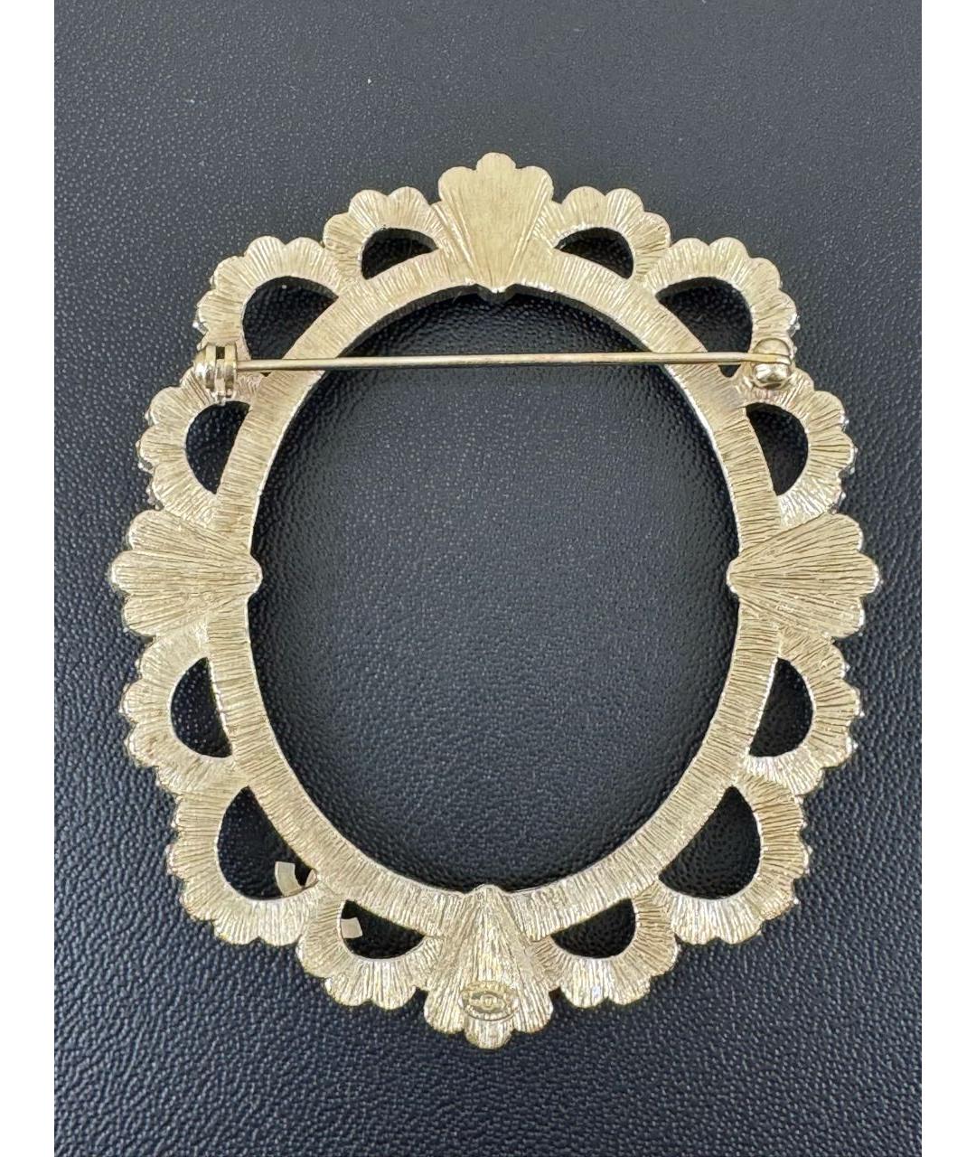 CHANEL Золотая металлическая булавка / брошь, фото 5