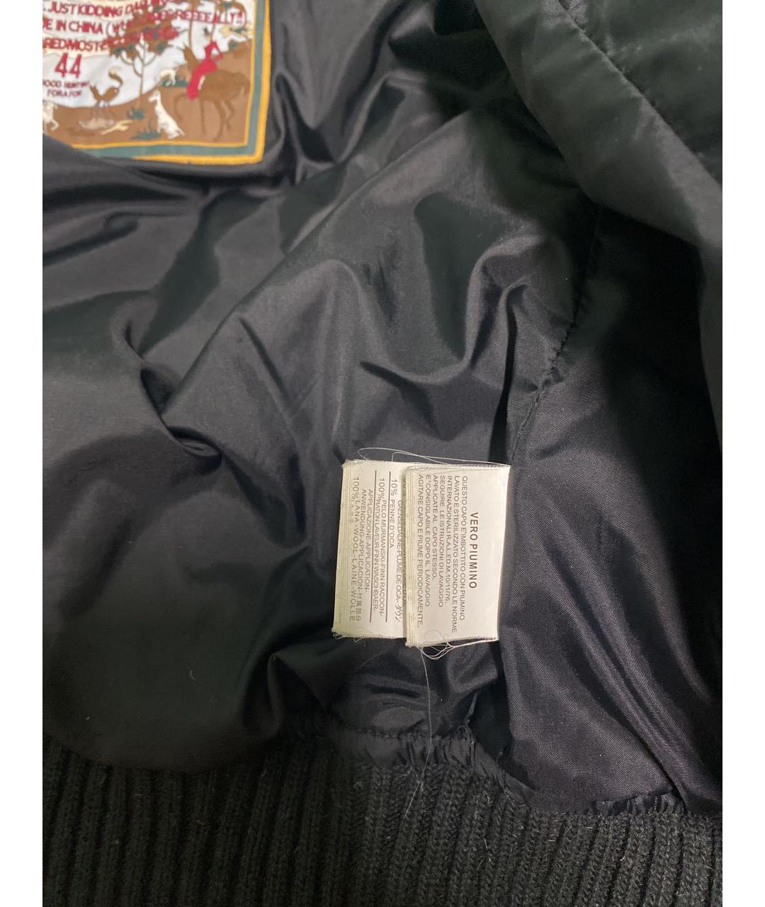 DSQUARED2 Черный полиамидовый пуховик, фото 5