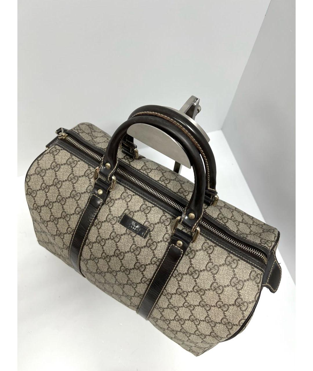 GUCCI Бежевая сумка с короткими ручками, фото 4