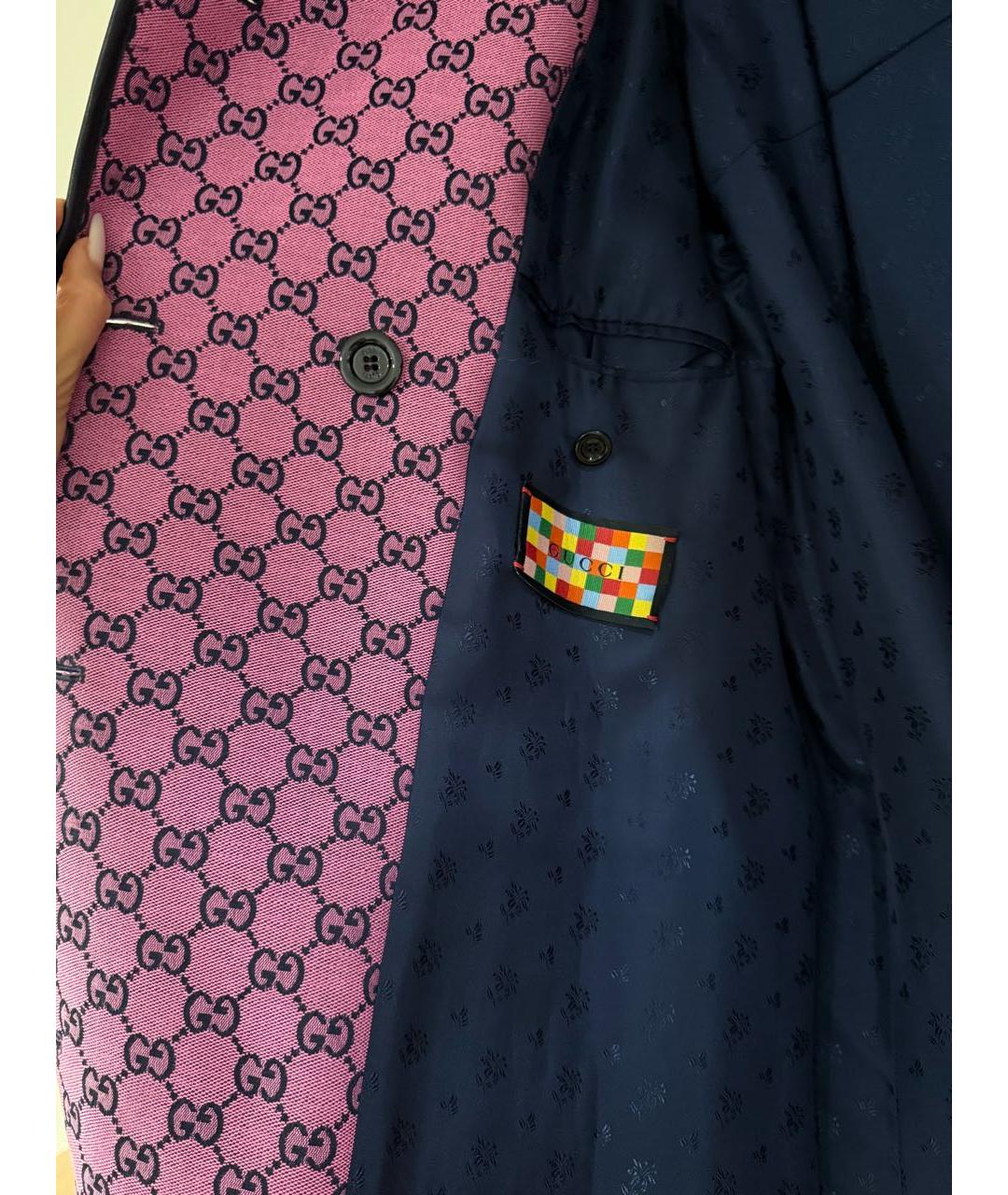 GUCCI Розовое хлопковое пальто, фото 3