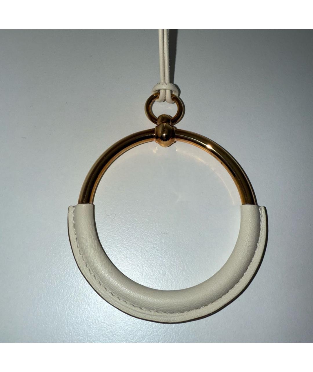 HERMES Бежевая цепочка/подвеска, фото 5