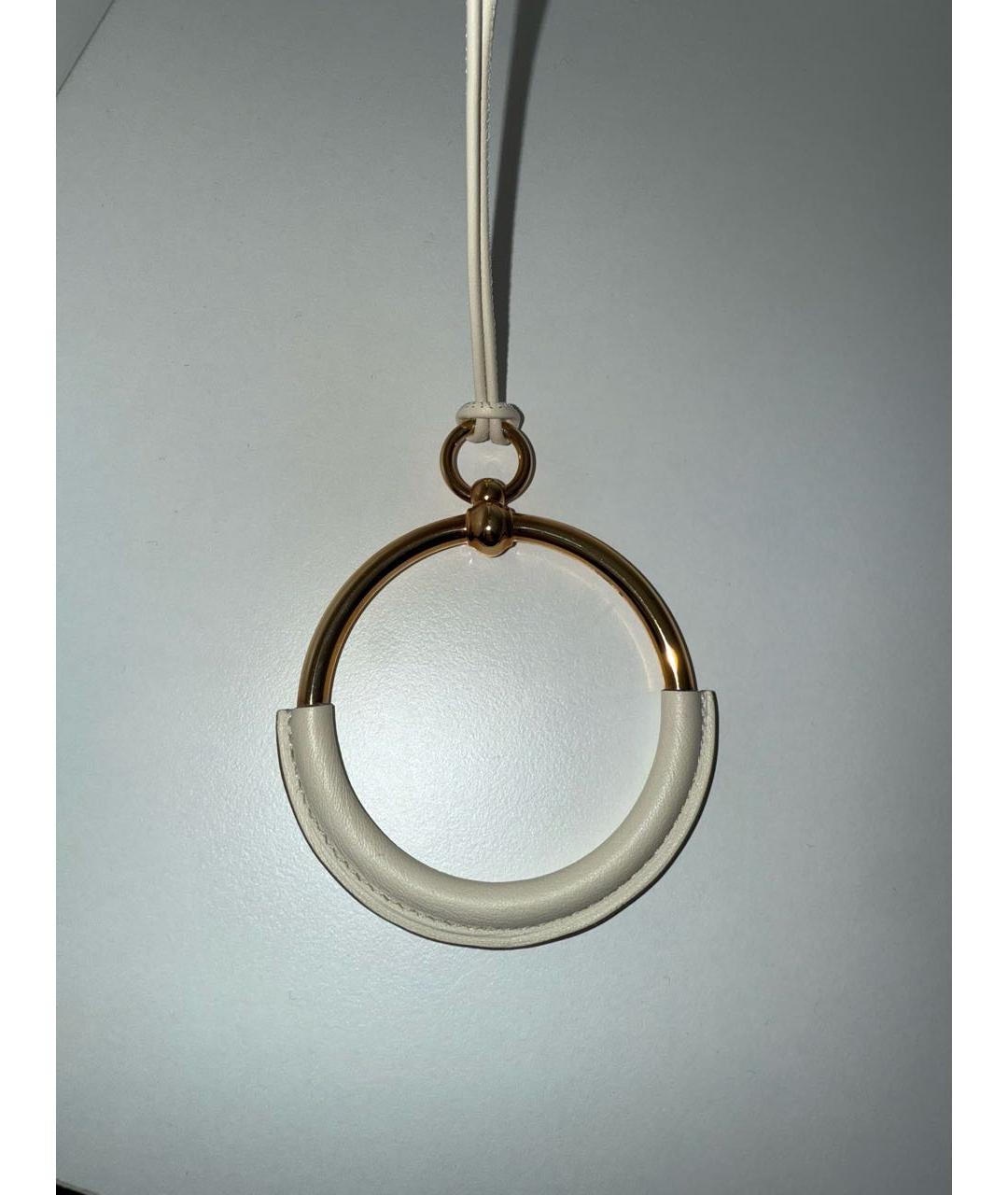 HERMES Бежевая цепочка/подвеска, фото 4