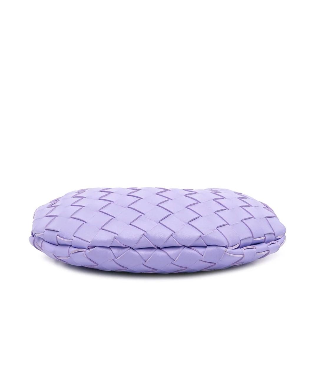 BOTTEGA VENETA Фиолетовая кожаная сумка с короткими ручками, фото 3