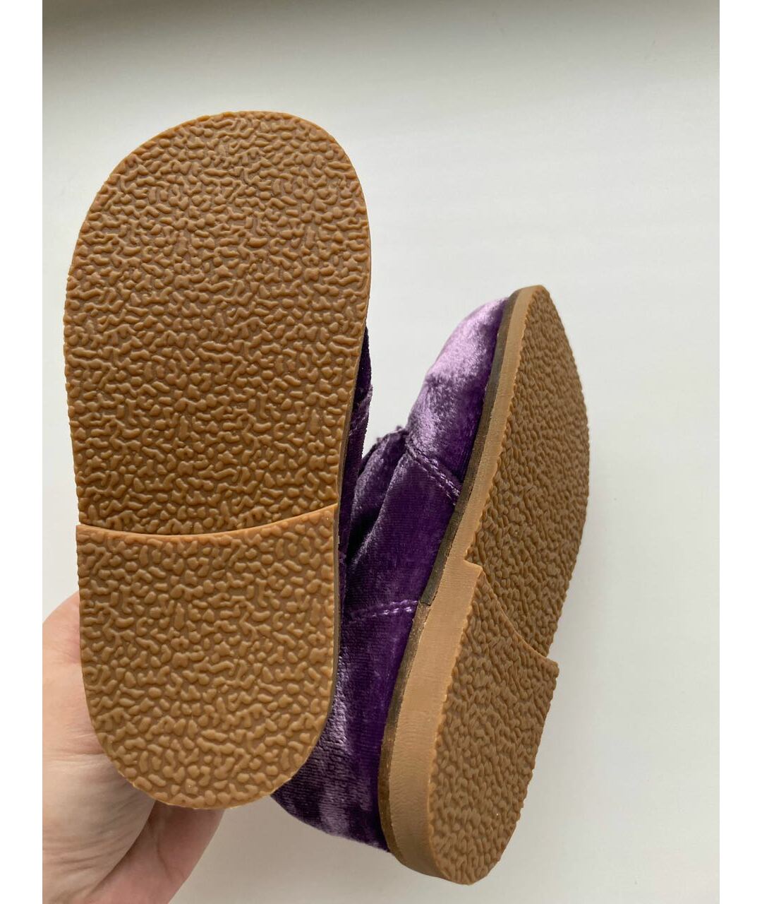 RALPH LAUREN Фиолетовые бархатные ботинки, фото 6