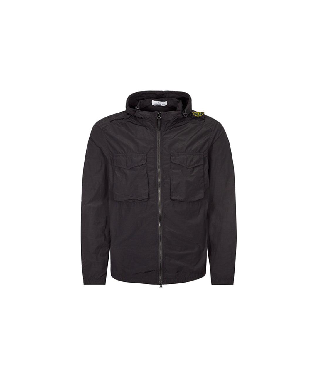 STONE ISLAND Черная куртка, фото 1