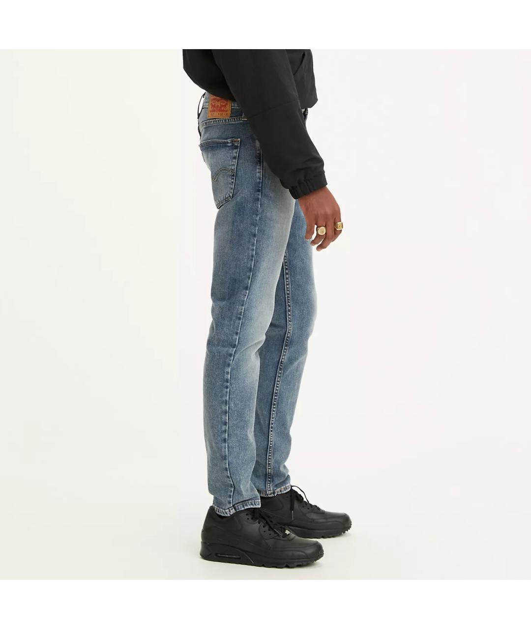 LEVI'S Голубые хлопко-эластановые джинсы скинни, фото 8