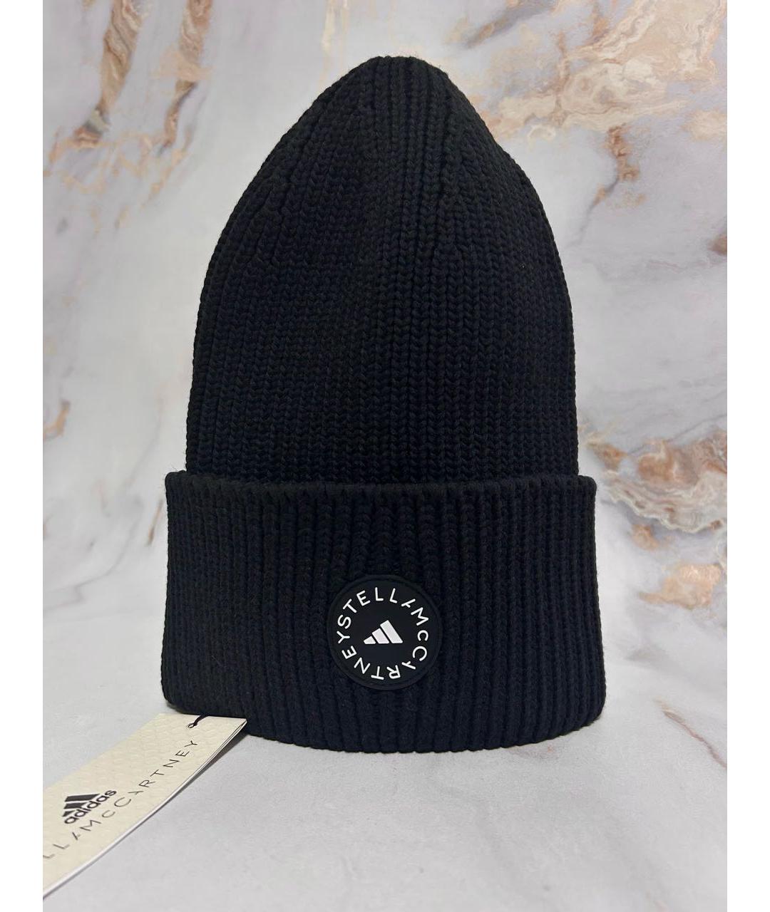 ADIDAS BY STELLA MCCARTNEY Черная шапка, фото 3