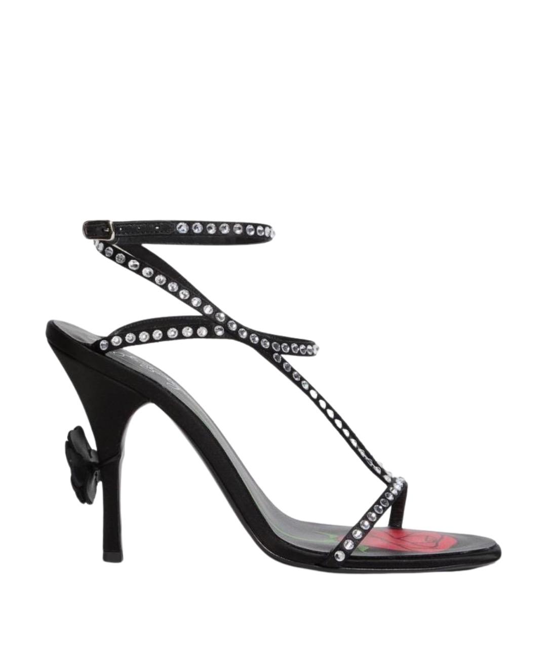 MAGDA BUTRYM Черные босоножки, фото 1