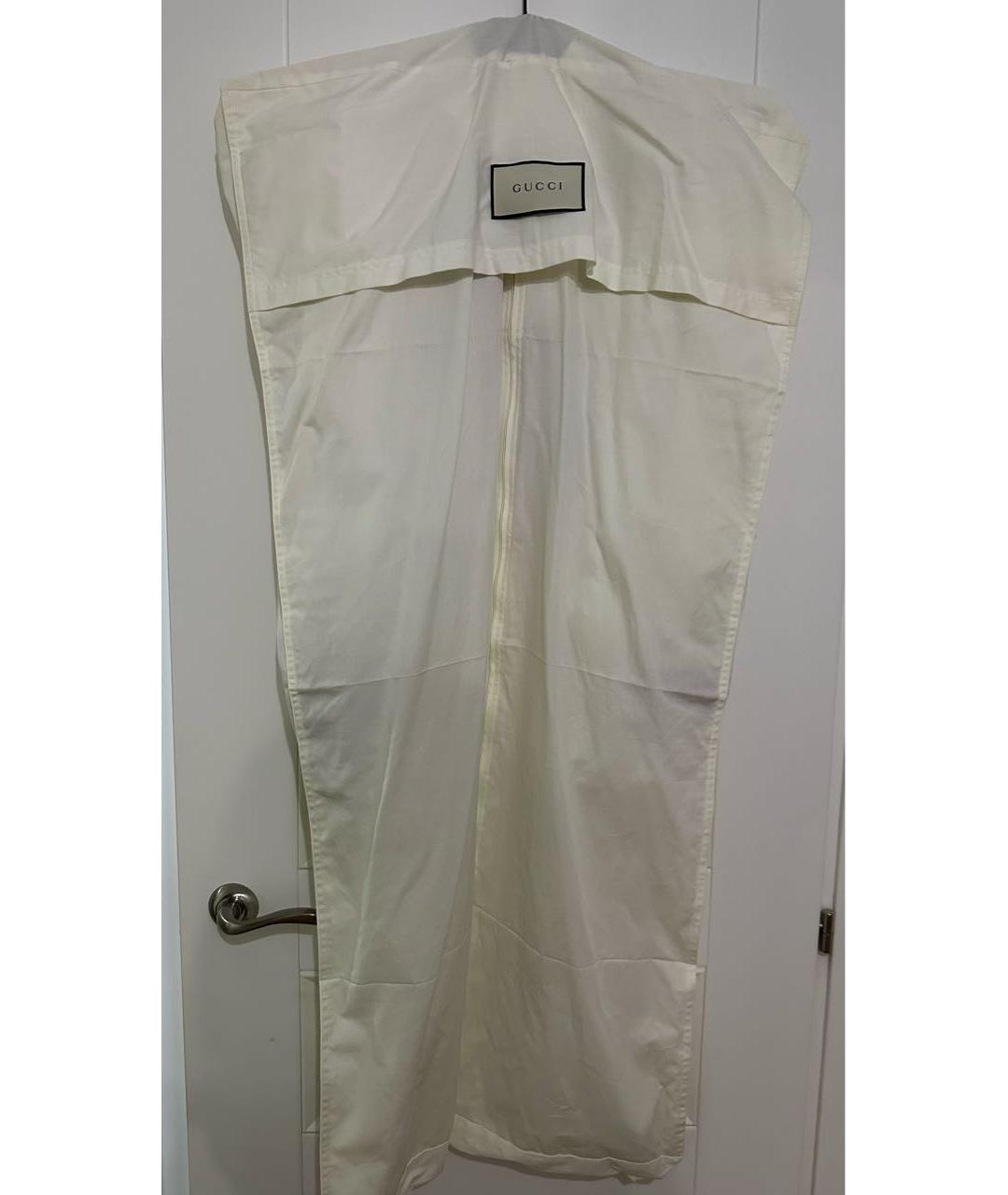 GUCCI Белая хлопковая рубашка, фото 5