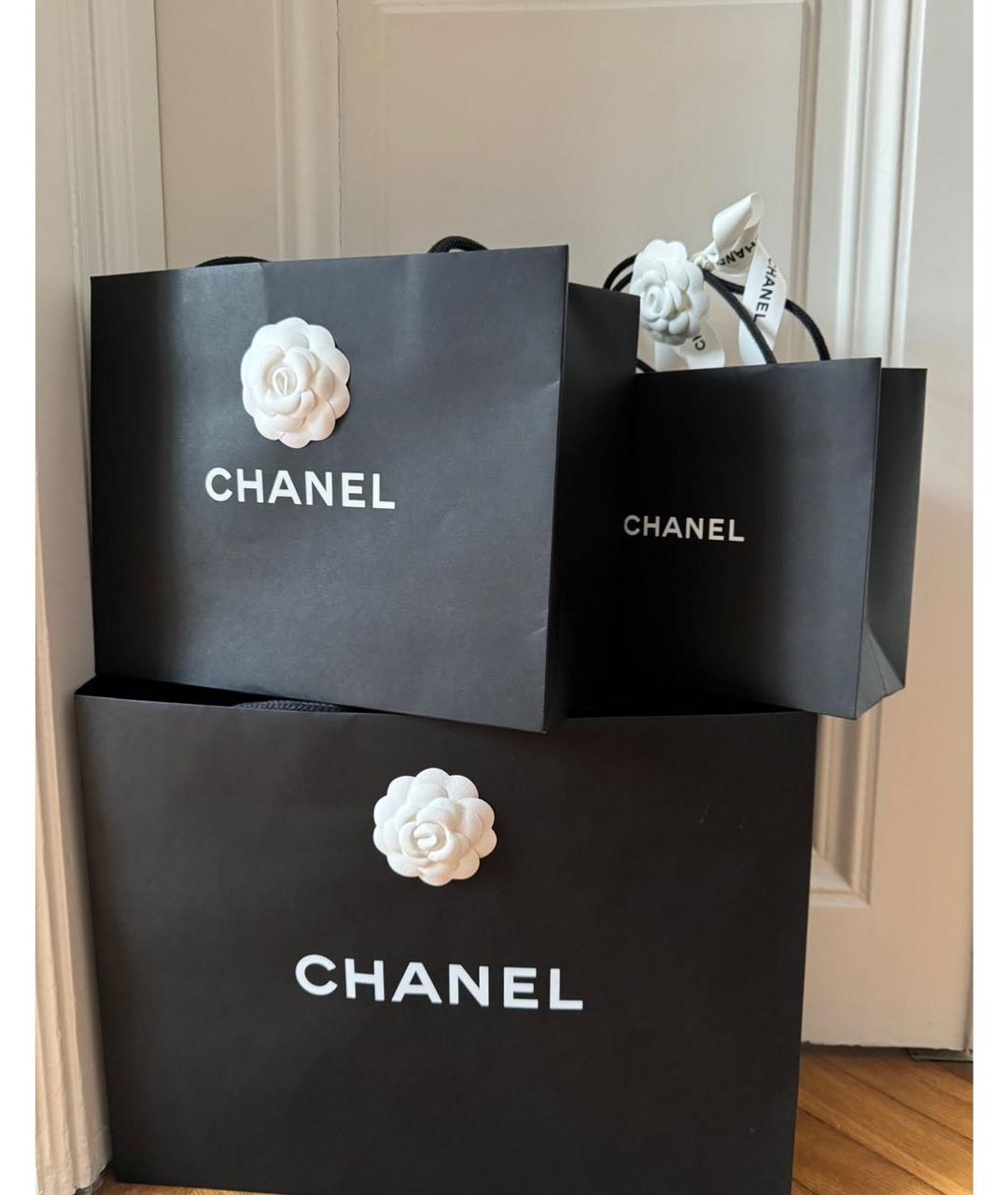 CHANEL Черный кожаный кардхолдер, фото 8