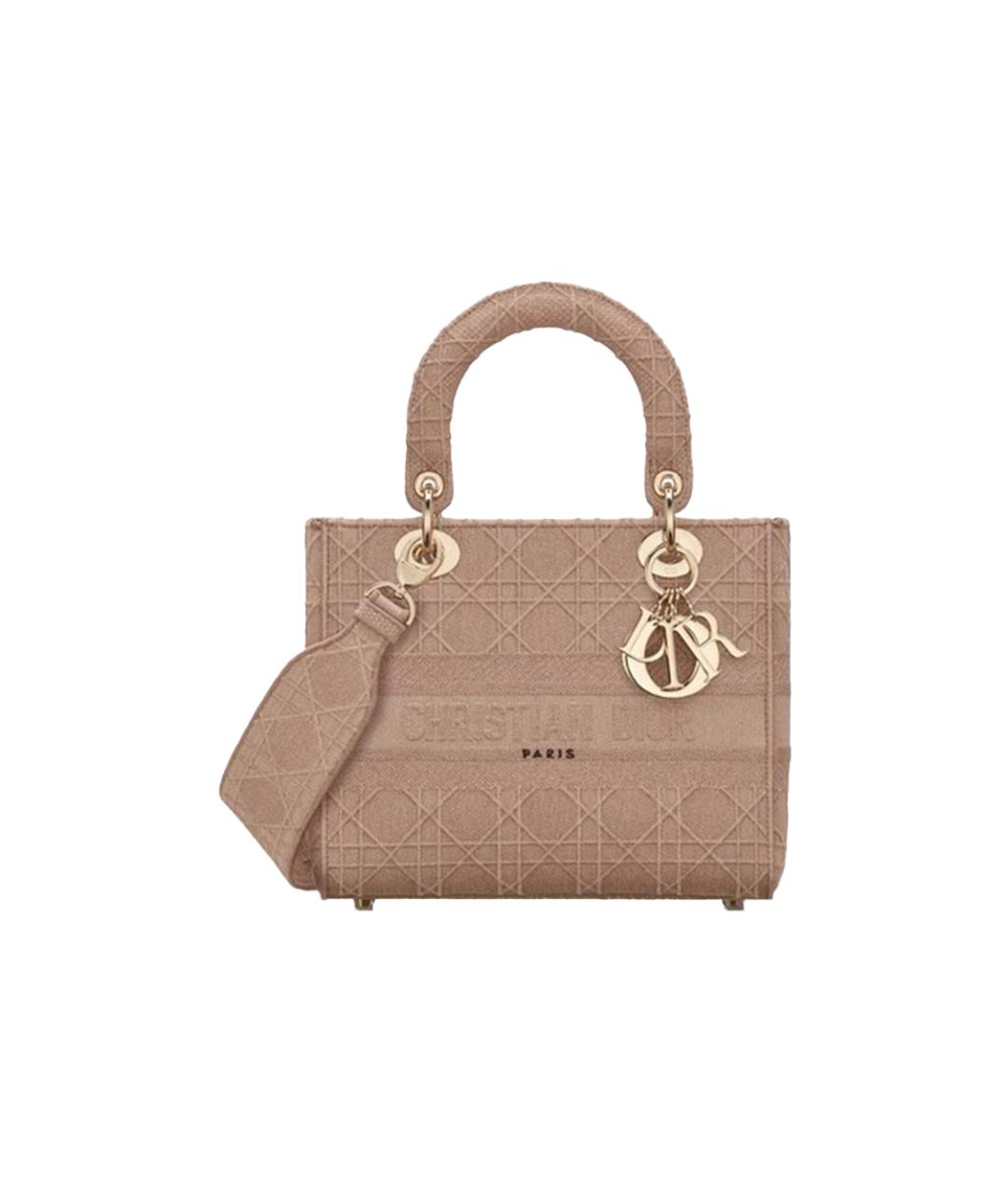 CHRISTIAN DIOR Розовая сумка через плечо, фото 6