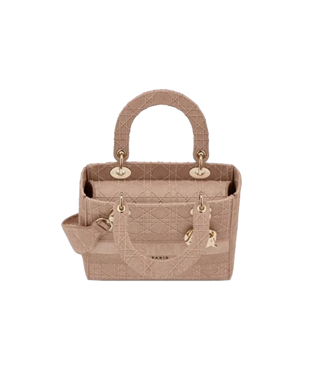 CHRISTIAN DIOR Розовая сумка через плечо, фото 3