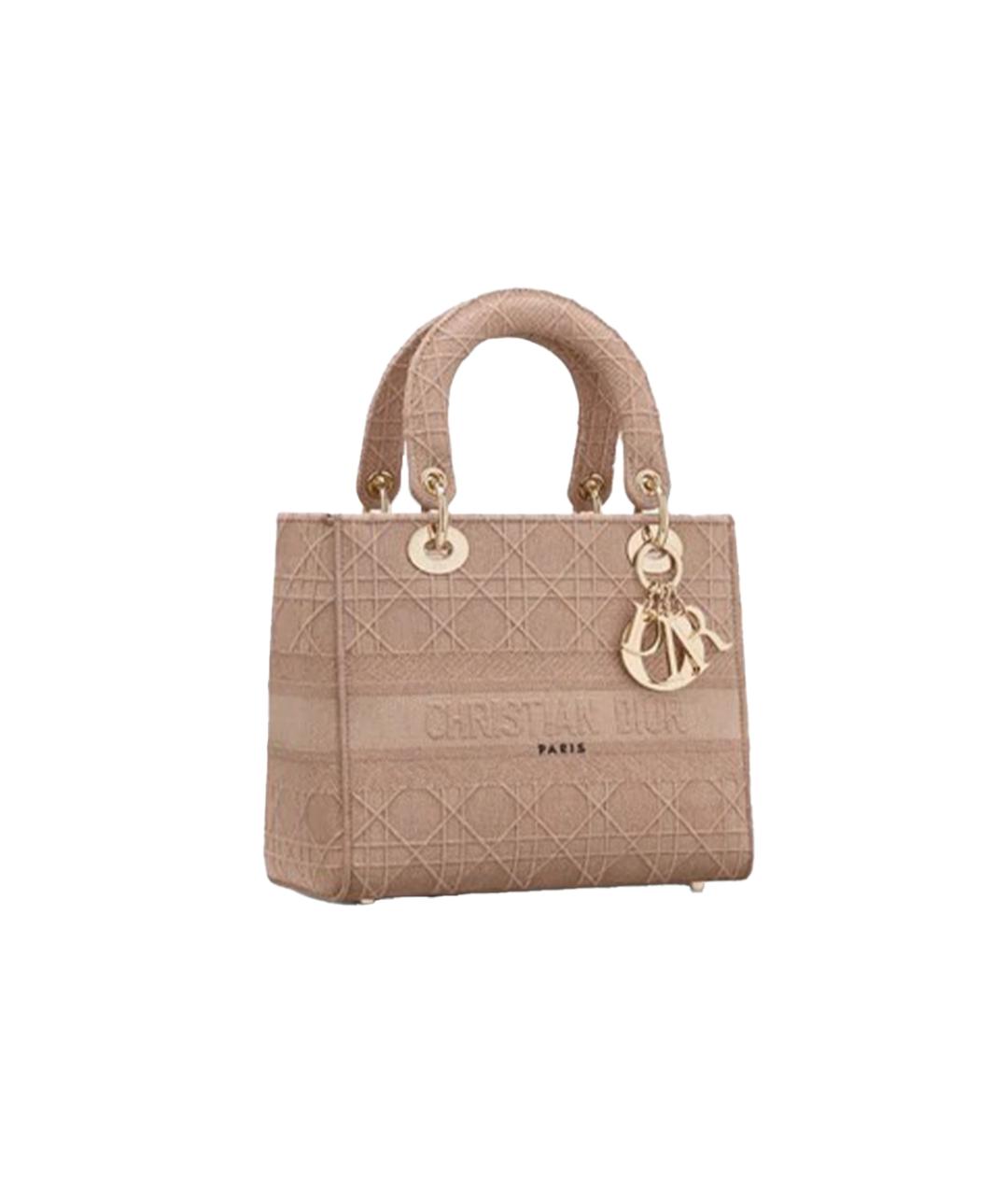 CHRISTIAN DIOR Розовая сумка через плечо, фото 2