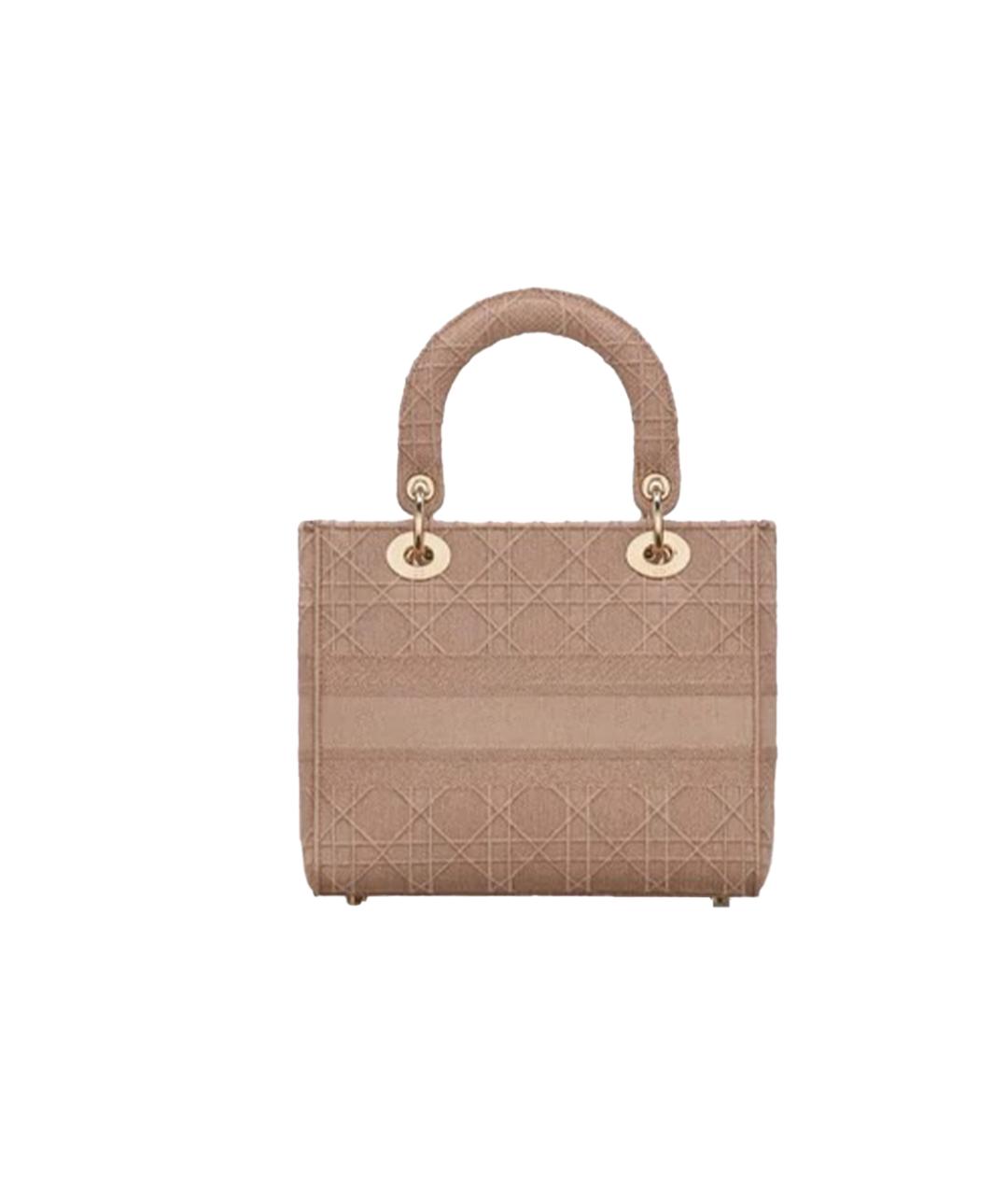 CHRISTIAN DIOR Розовая сумка через плечо, фото 4