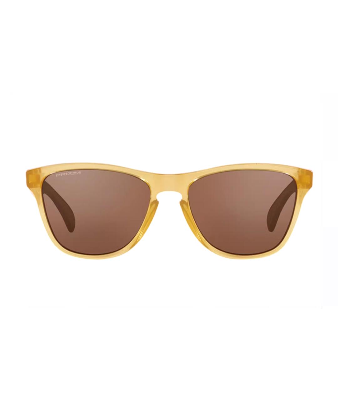 OAKLEY Желтые солнцезащитные очки, фото 1