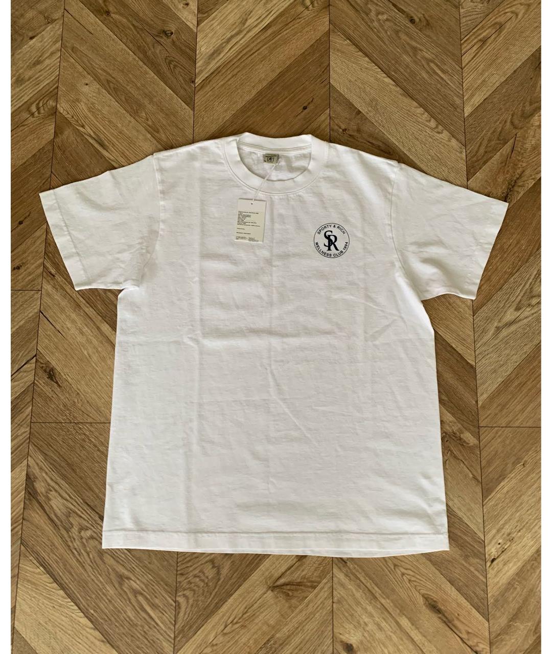 SPORTY AND RICH Белый хлопковый спортивные костюмы, фото 8