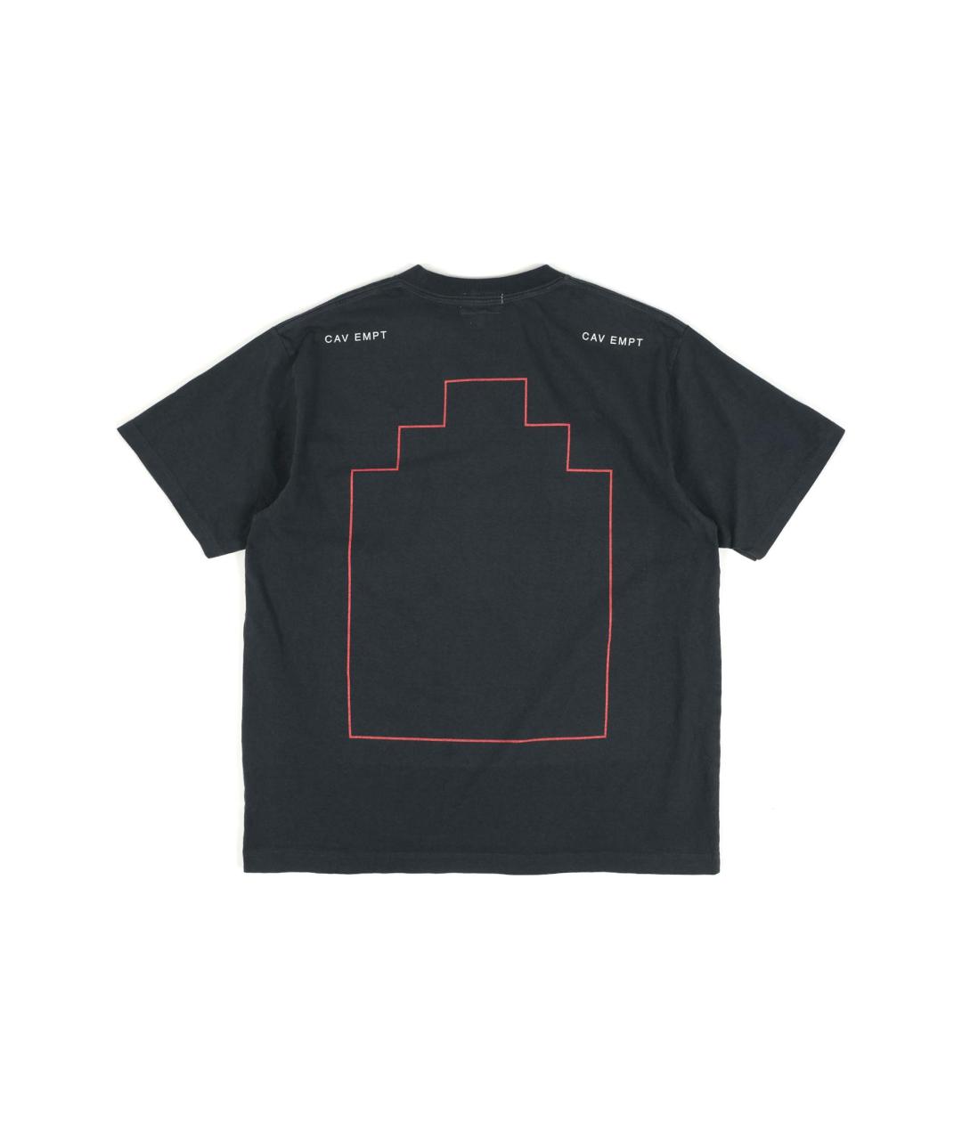 CAV EMPT Черная хлопковая футболка, фото 2