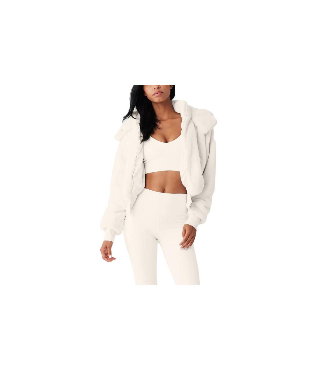 ALO YOGA Бежевая куртка, фото 4