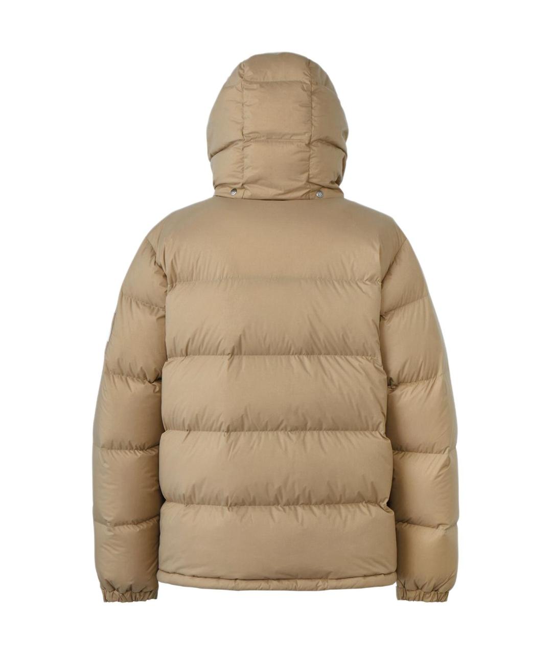 THE NORTH FACE Бежевый полиамидовый пуховик, фото 3