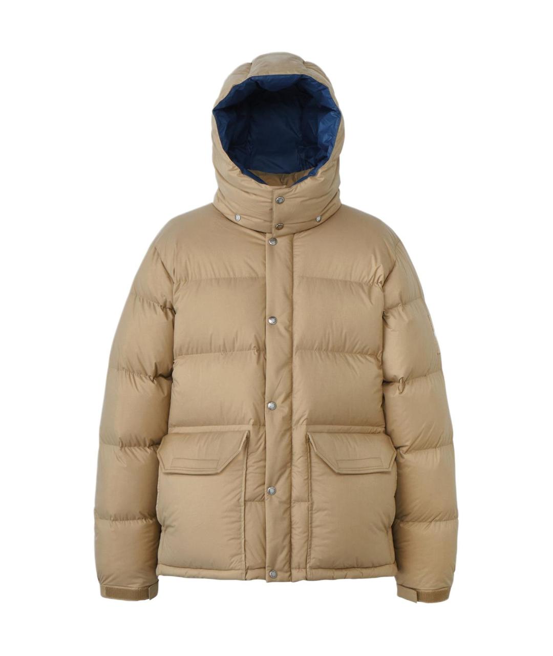 THE NORTH FACE Бежевый полиамидовый пуховик, фото 1