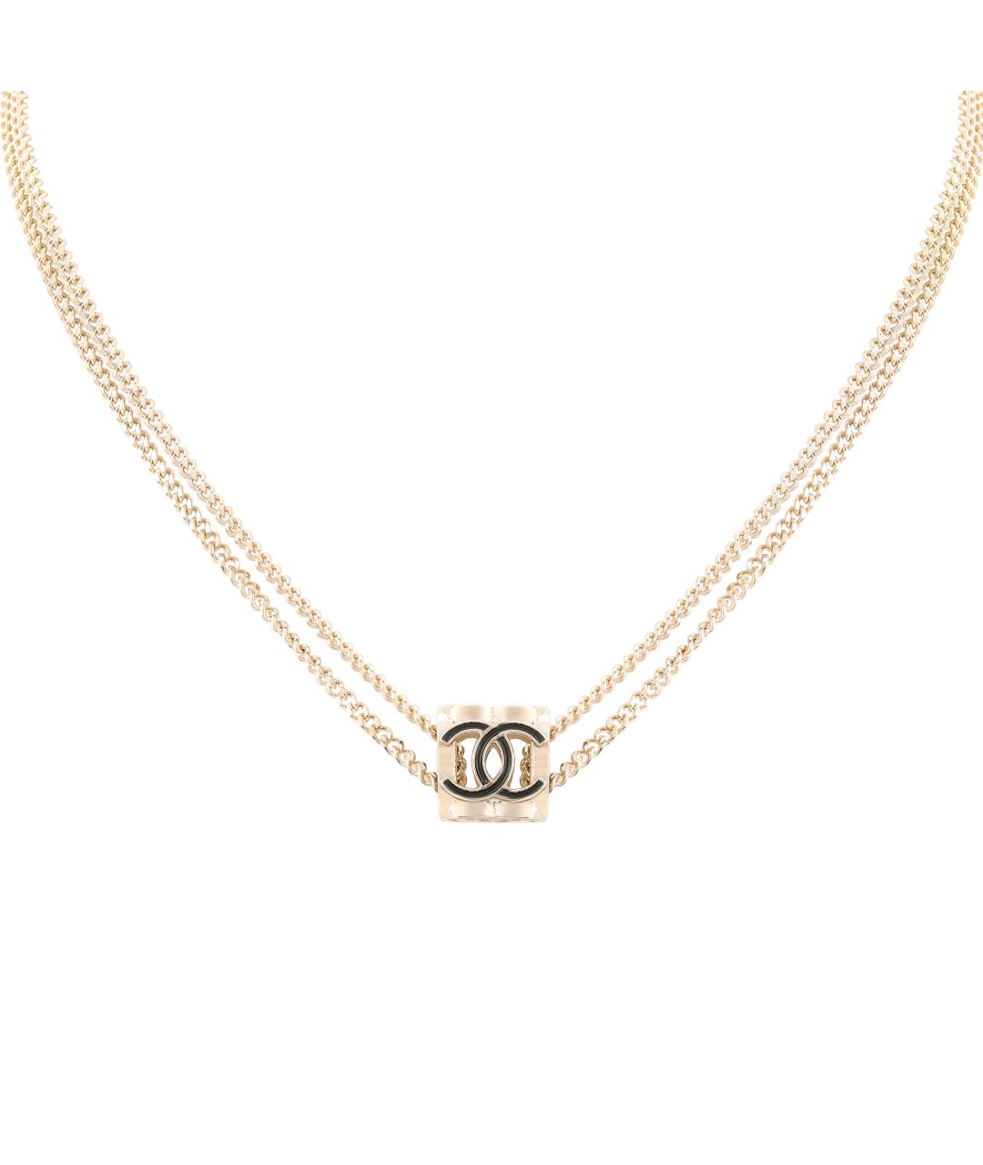 CHANEL Золотая металлическая подвеска, фото 1