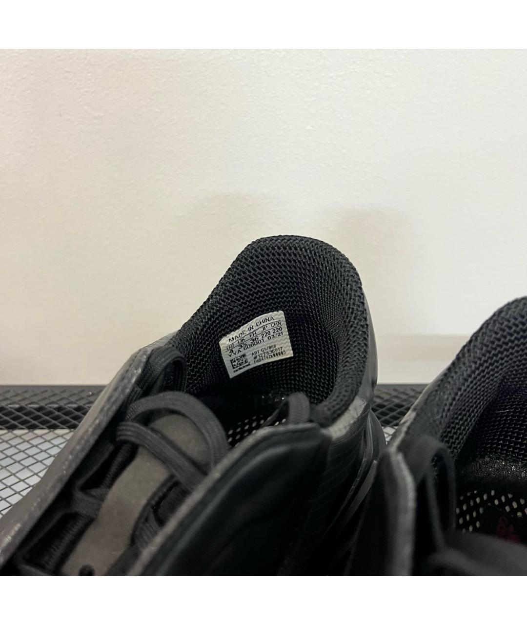 PRADA Черные синтетические кроссовки, фото 7