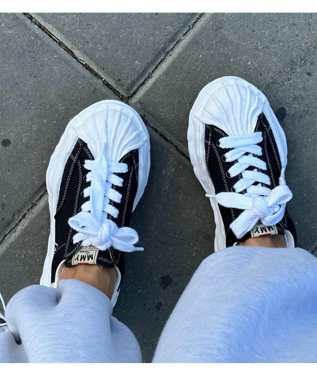 MAISON MIHARA YASUHIRO Черные резиновые кеды, фото 7