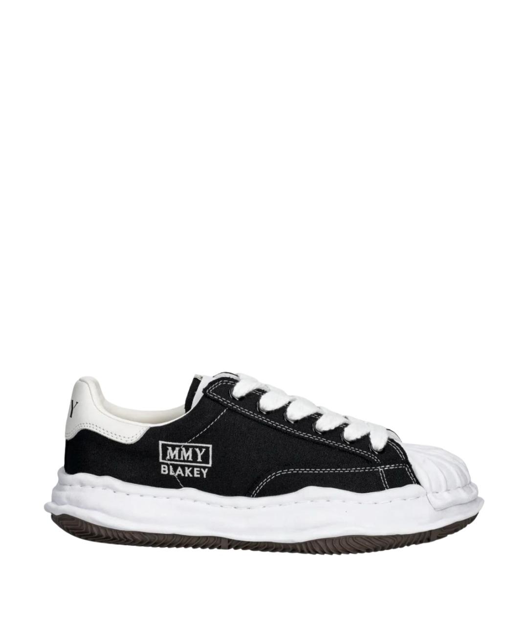 MAISON MIHARA YASUHIRO Черные резиновые кеды, фото 1