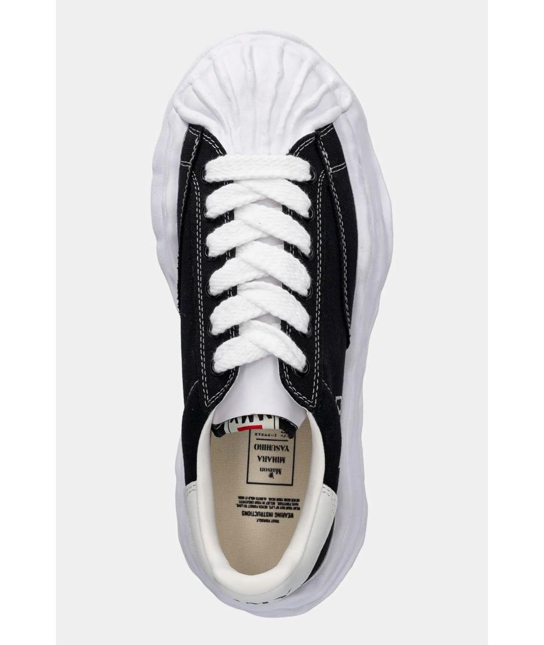 MAISON MIHARA YASUHIRO Черные резиновые кеды, фото 4