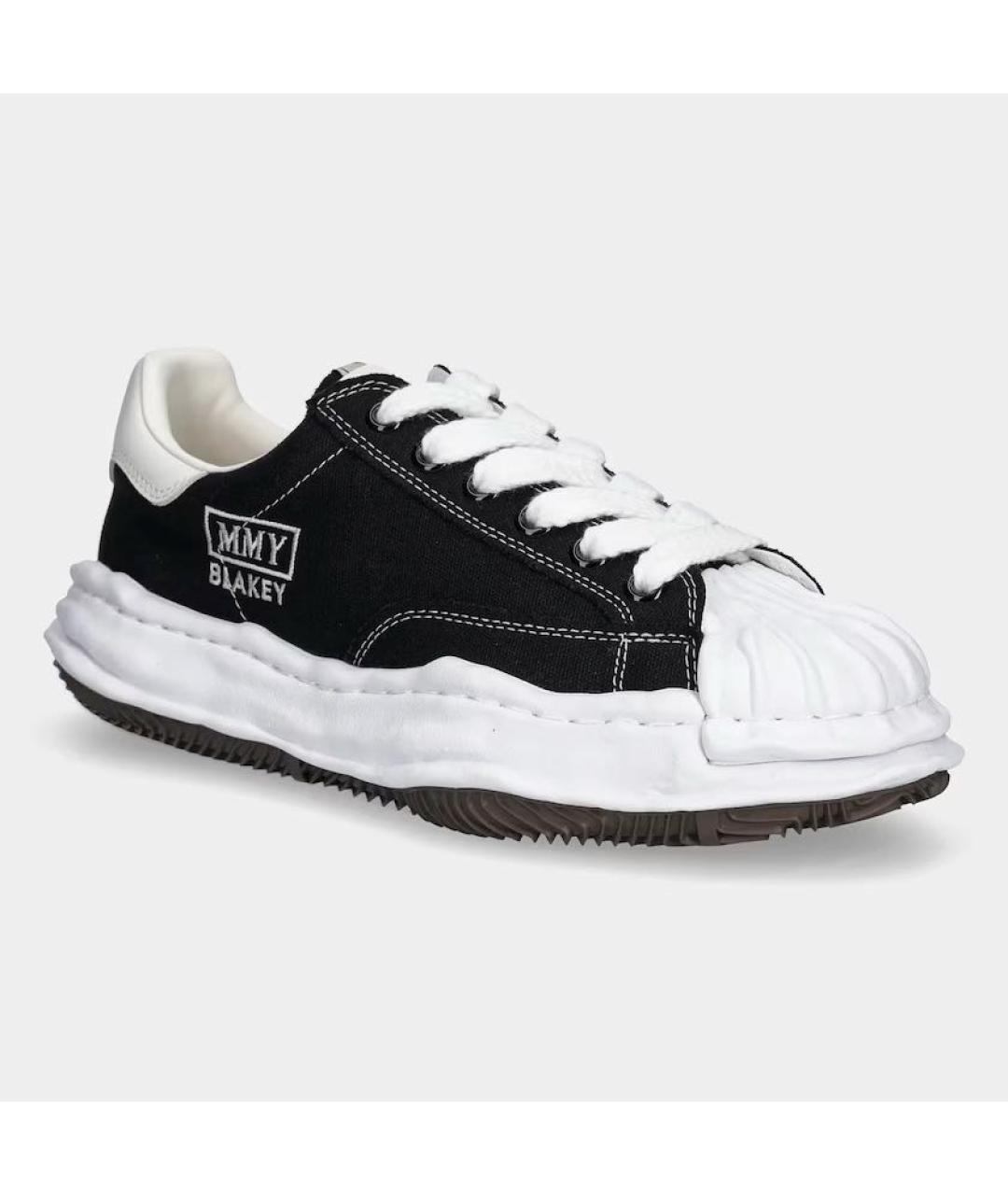 MAISON MIHARA YASUHIRO Черные резиновые кеды, фото 3