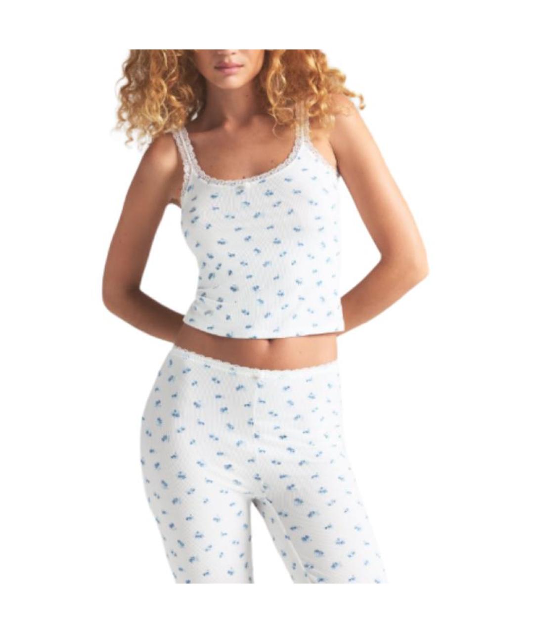 SKIMS Белая майка, фото 3