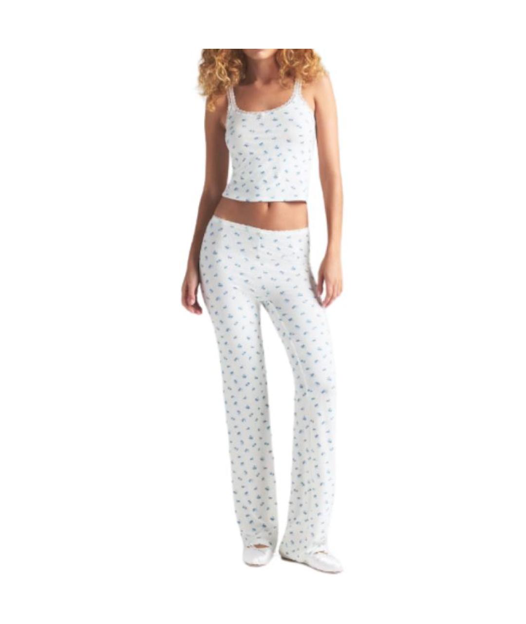 SKIMS Белая майка, фото 5