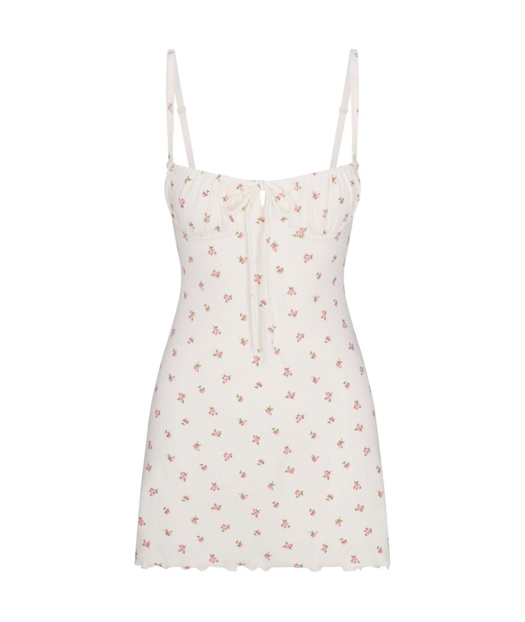 SKIMS Белое вечернее платье, фото 1