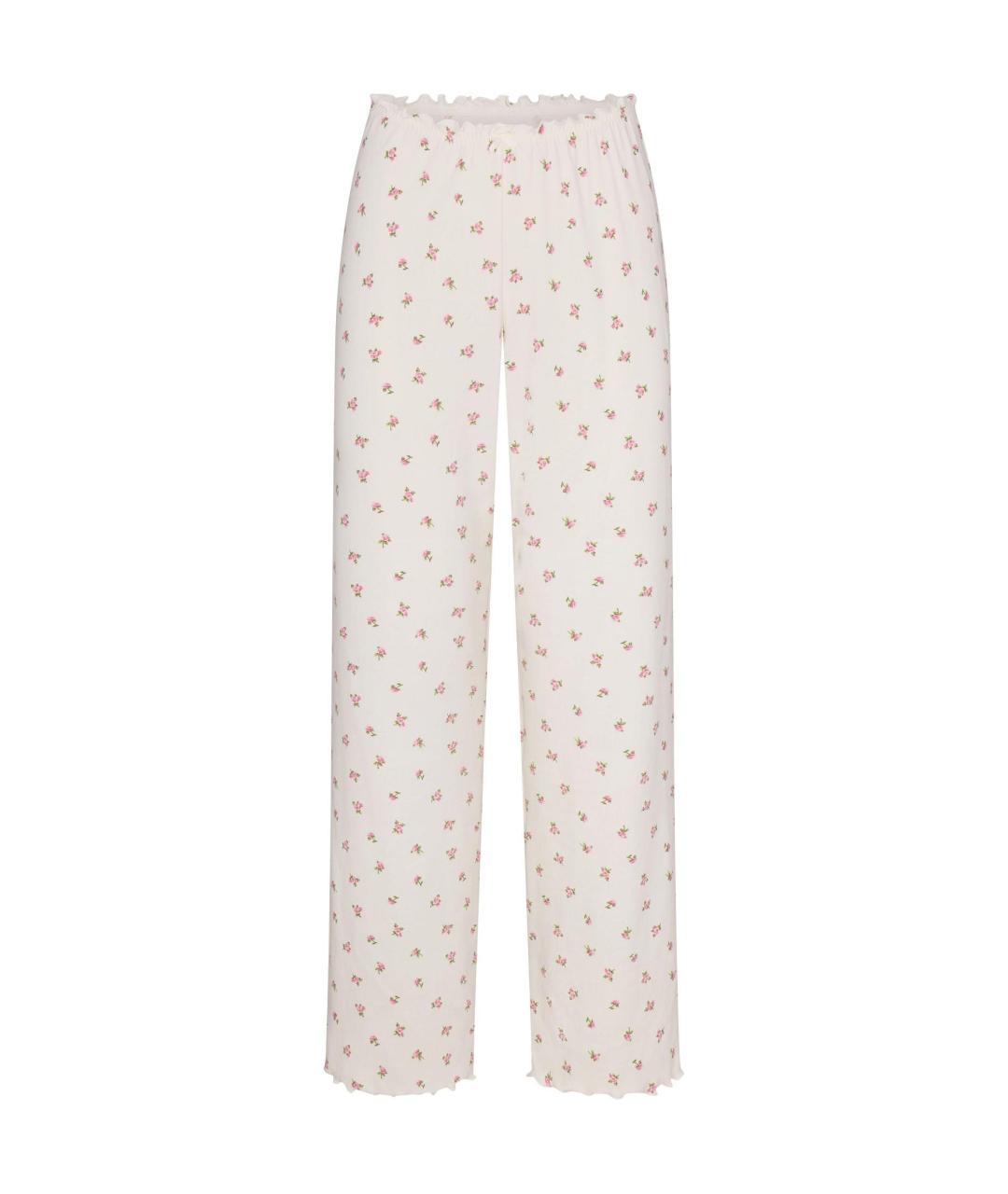 SKIMS Бежевые прямые брюки, фото 1