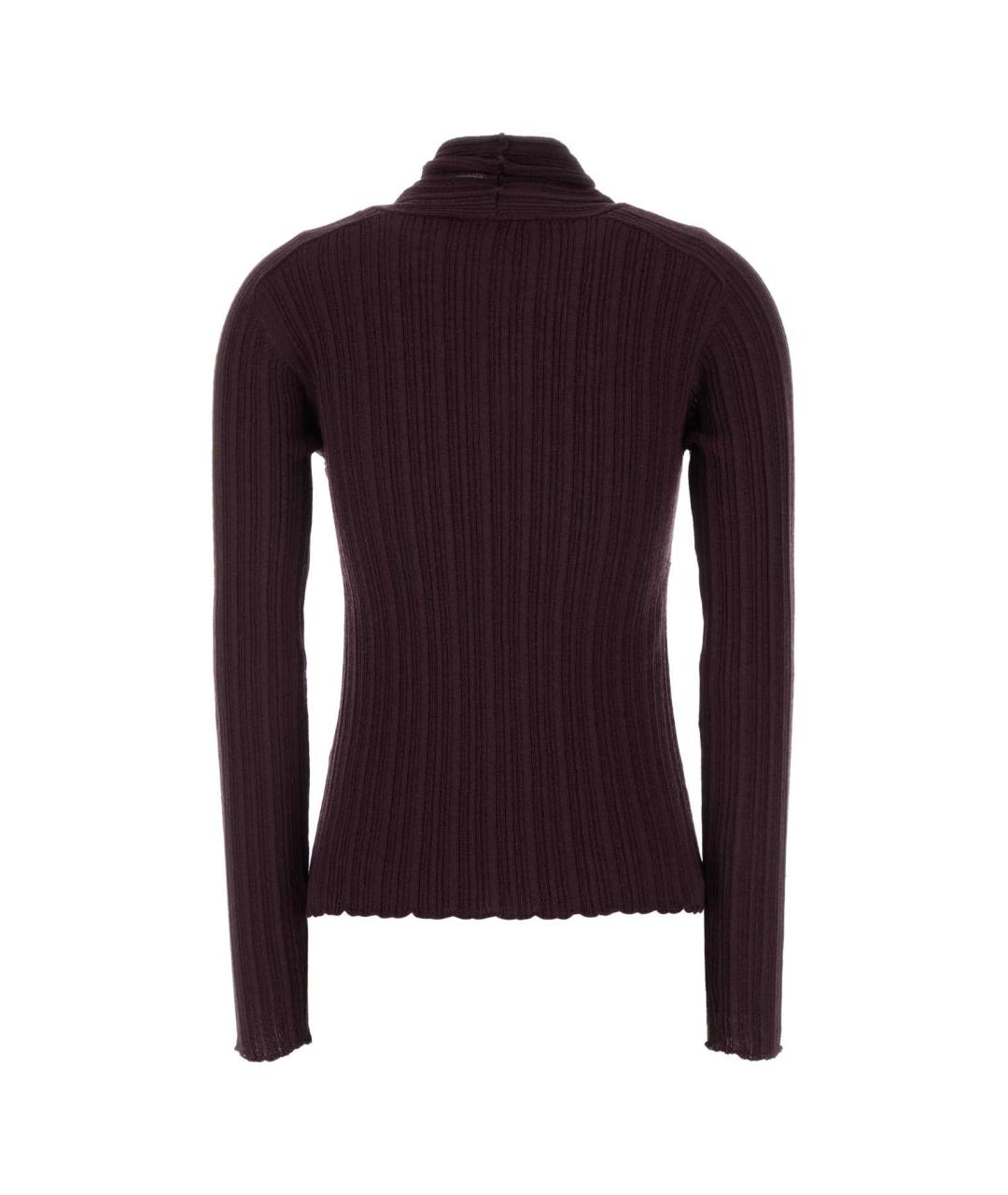 GIUSEPPE DI MORABITO Фиолетовая шерстяная водолазка, фото 2
