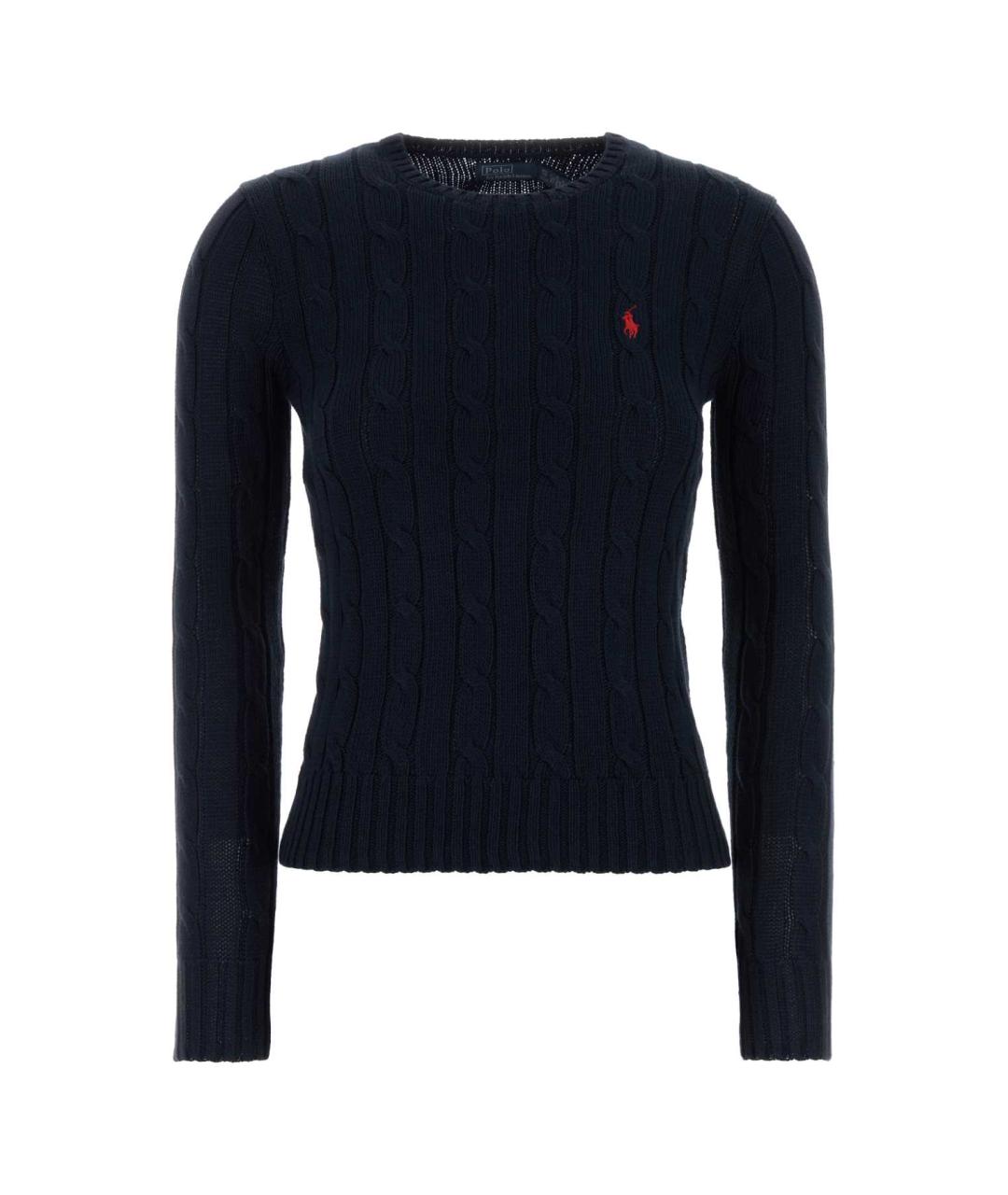 POLO RALPH LAUREN Синий хлопковый джемпер / свитер, фото 1