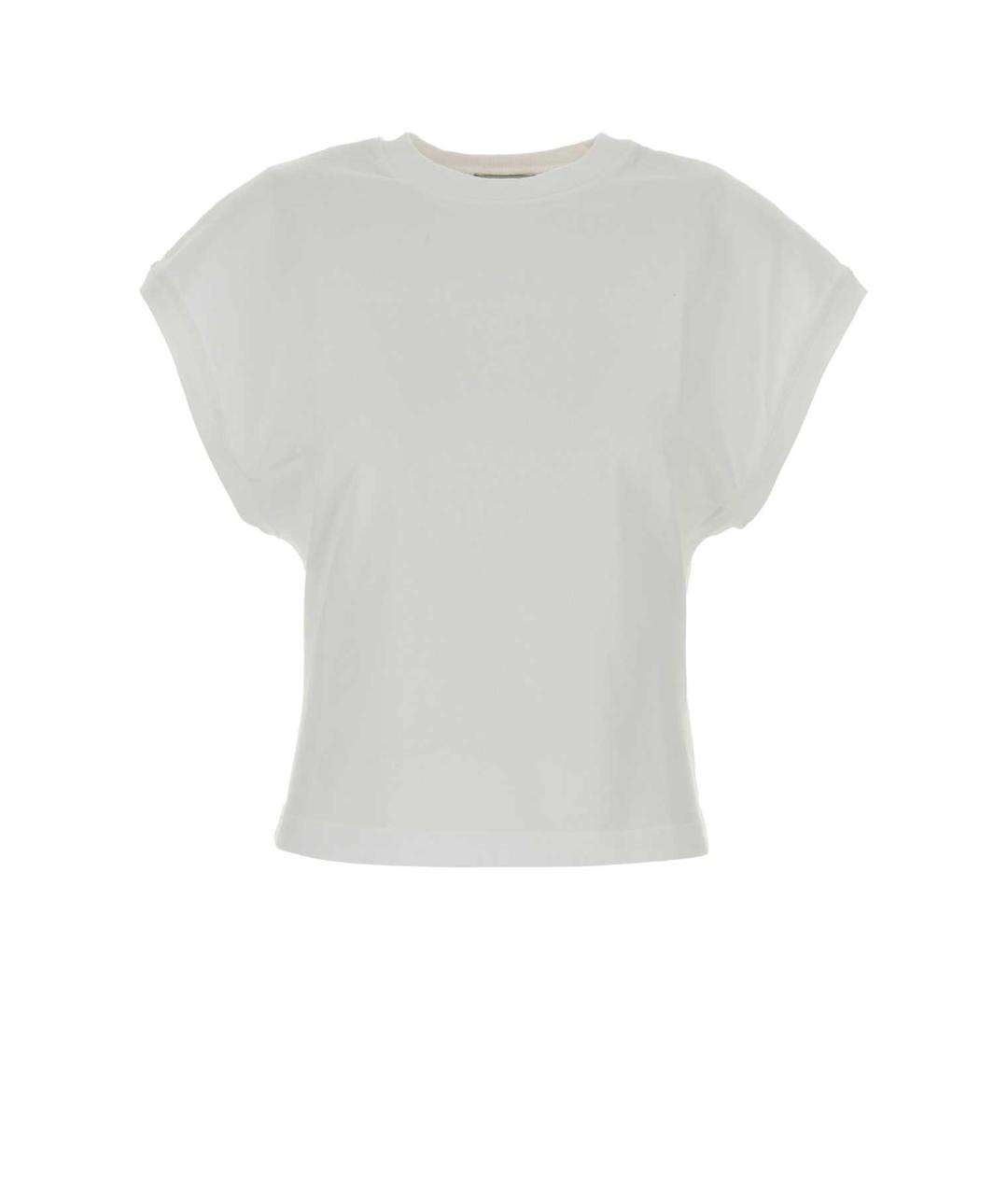 AGOLDE Белая хлопковая футболка, фото 1