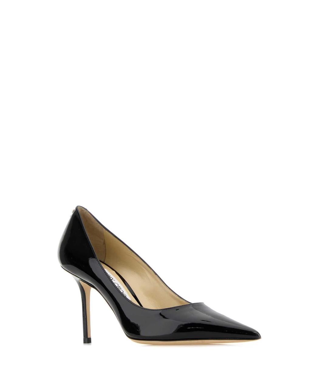 JIMMY CHOO Черные кожаные туфли, фото 2