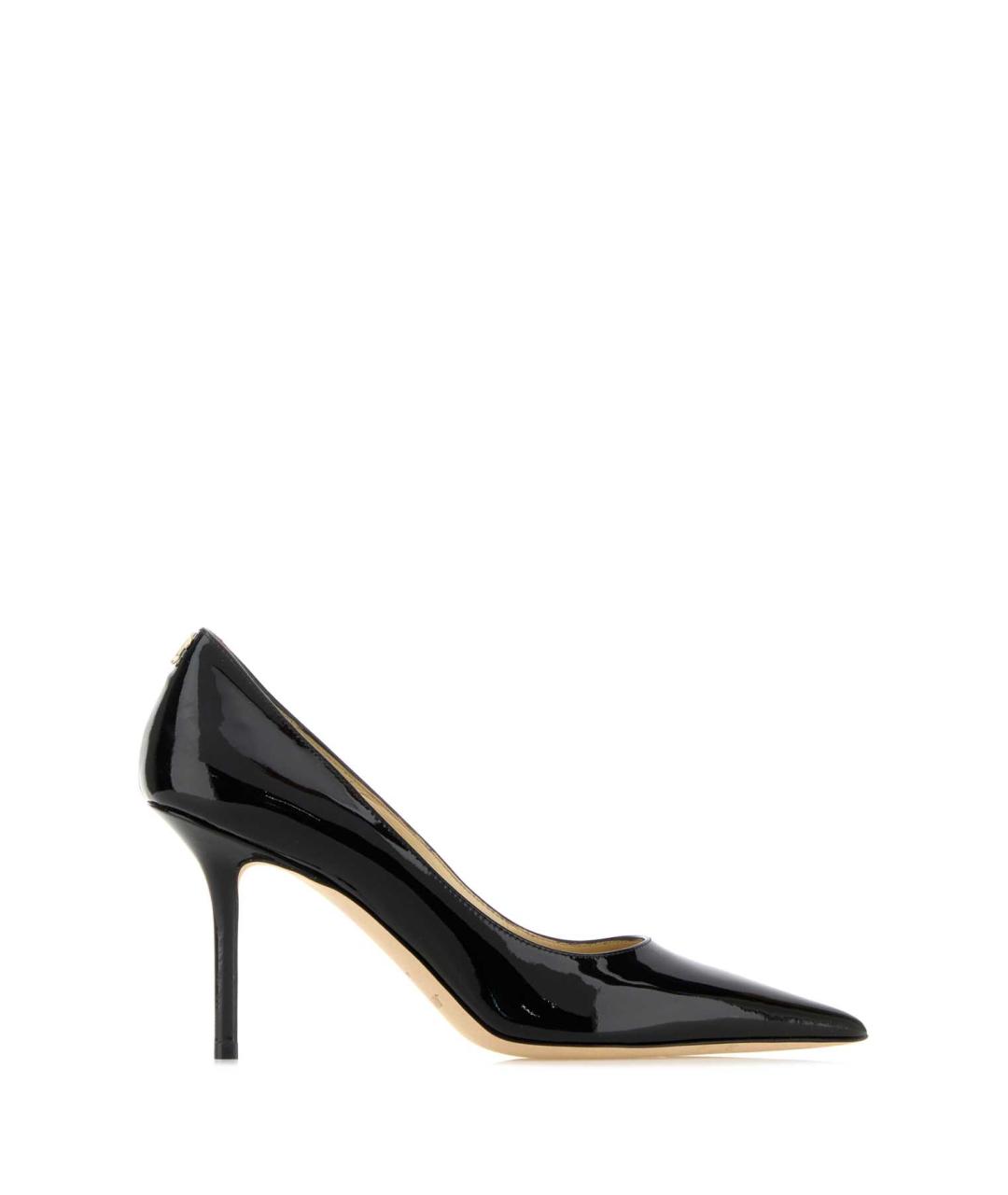 JIMMY CHOO Черные кожаные туфли, фото 1